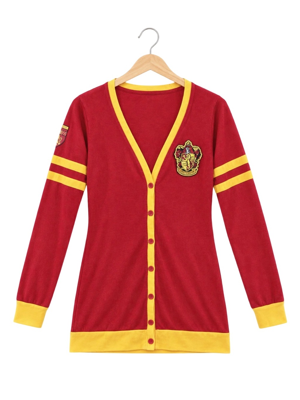 Harry Potter Gryffindor Cardigan M Dark Academia Preppy Cosplay Sweater Hogwarts